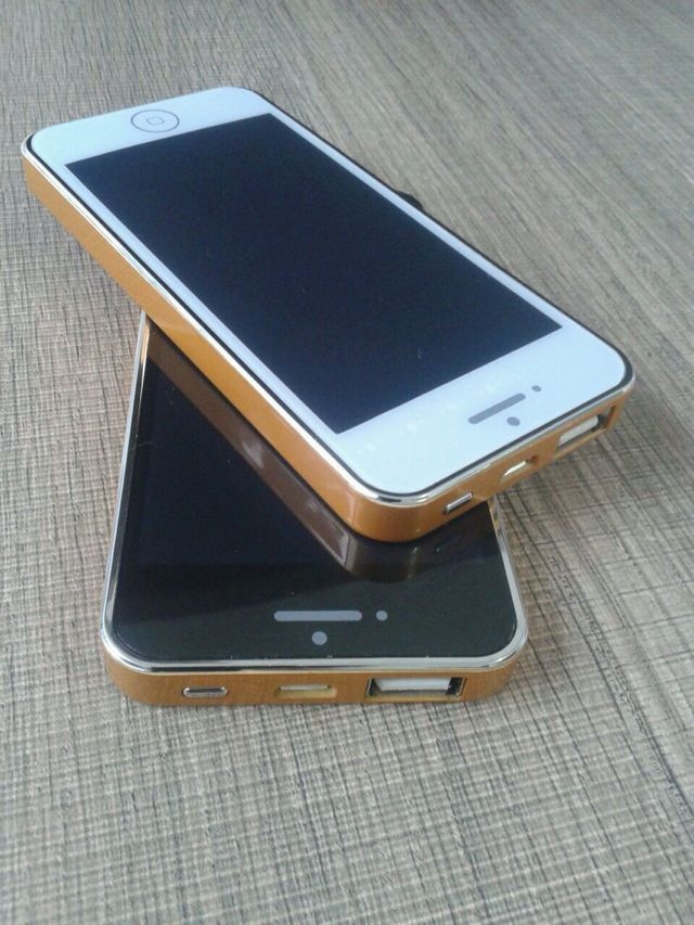 土豪金iphone5s移动电源方案HS-042