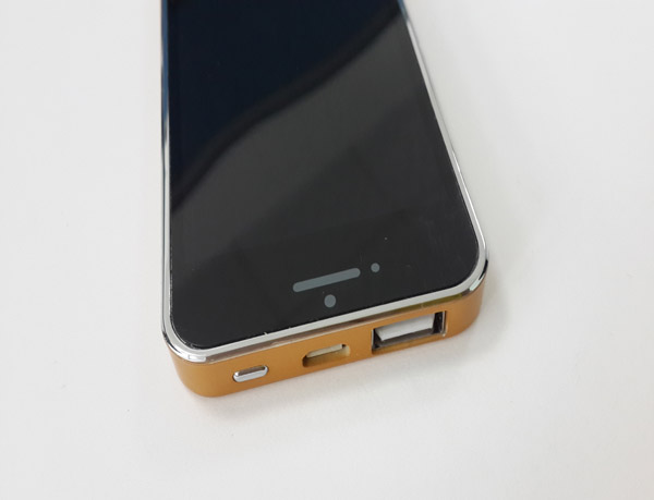 土豪金iphone5s移动电源方案hs-042