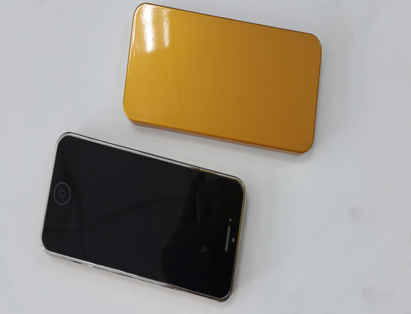 土豪金iphone5s移动电源方案hs-042